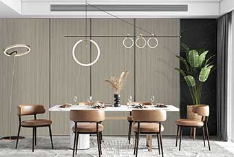 萍乡轻奢风格-餐厅