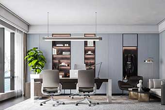 萍乡轻奢风格-书房