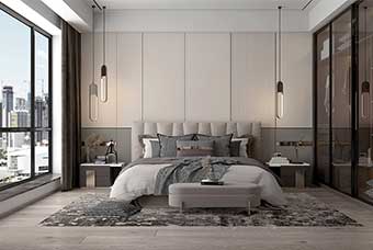 萍乡现代风格-卧室