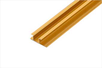 萍乡航空纤维墙咔铝合金带灯中条（钛金氧化）