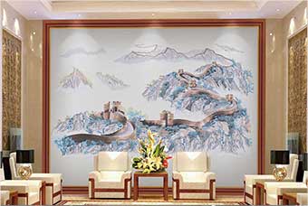 萍乡森佰汇航空纤维墙咔（唯我中华）