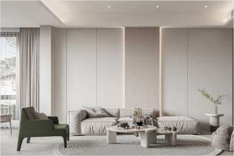 萍乡客厅空间案例