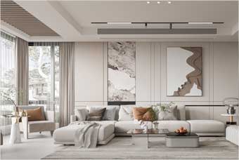 萍乡客厅空间案例